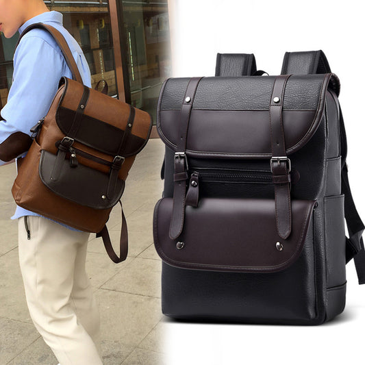 Men's Fashion High College Campus Large Capacity Backpacks