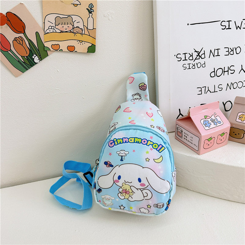 Children's Fashionable Boys Gift Cute Cartoon Clow Children's Waist Packs