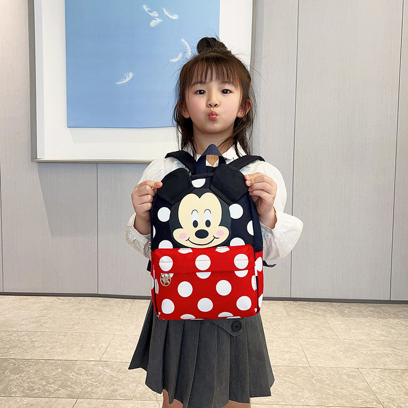 Children's Cute Boy Year-old Cartoon Small Children's Backpacks