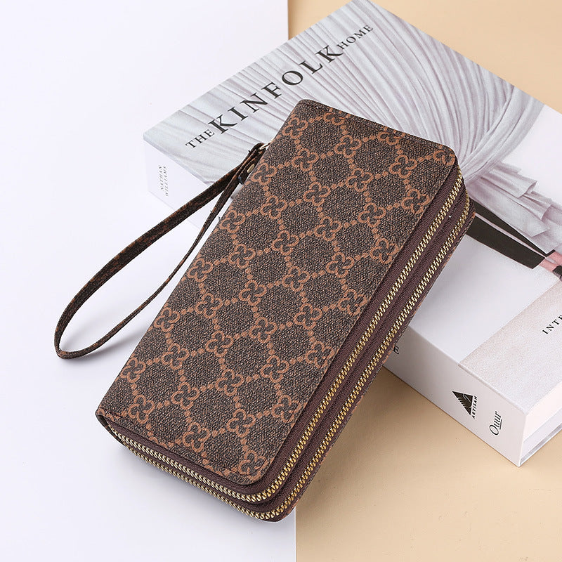 Women's Long Clutch Mobile Multifunctional Zipper Ladies Wallets