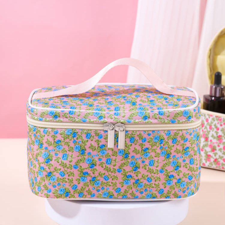 Floral Large Capacity Wind Square Good-looking Portable Bags