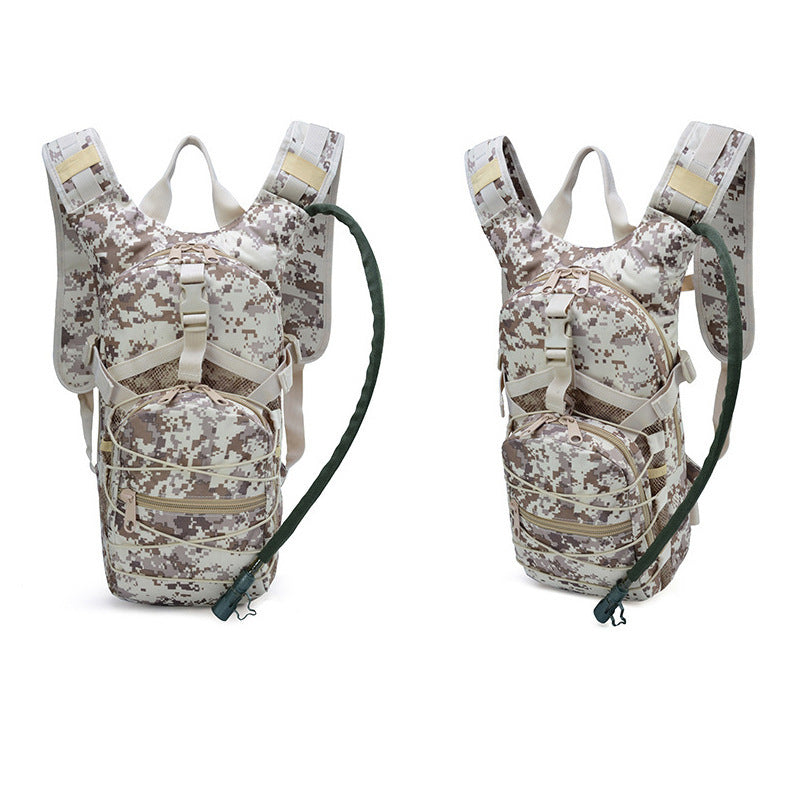 Sacs à dos de sport de camouflage aquatique en tissu Oxford pour femmes et hommes