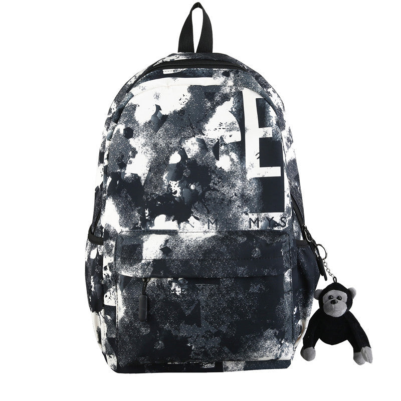 Female Iti Printing Korean Style Fashion Backpacks