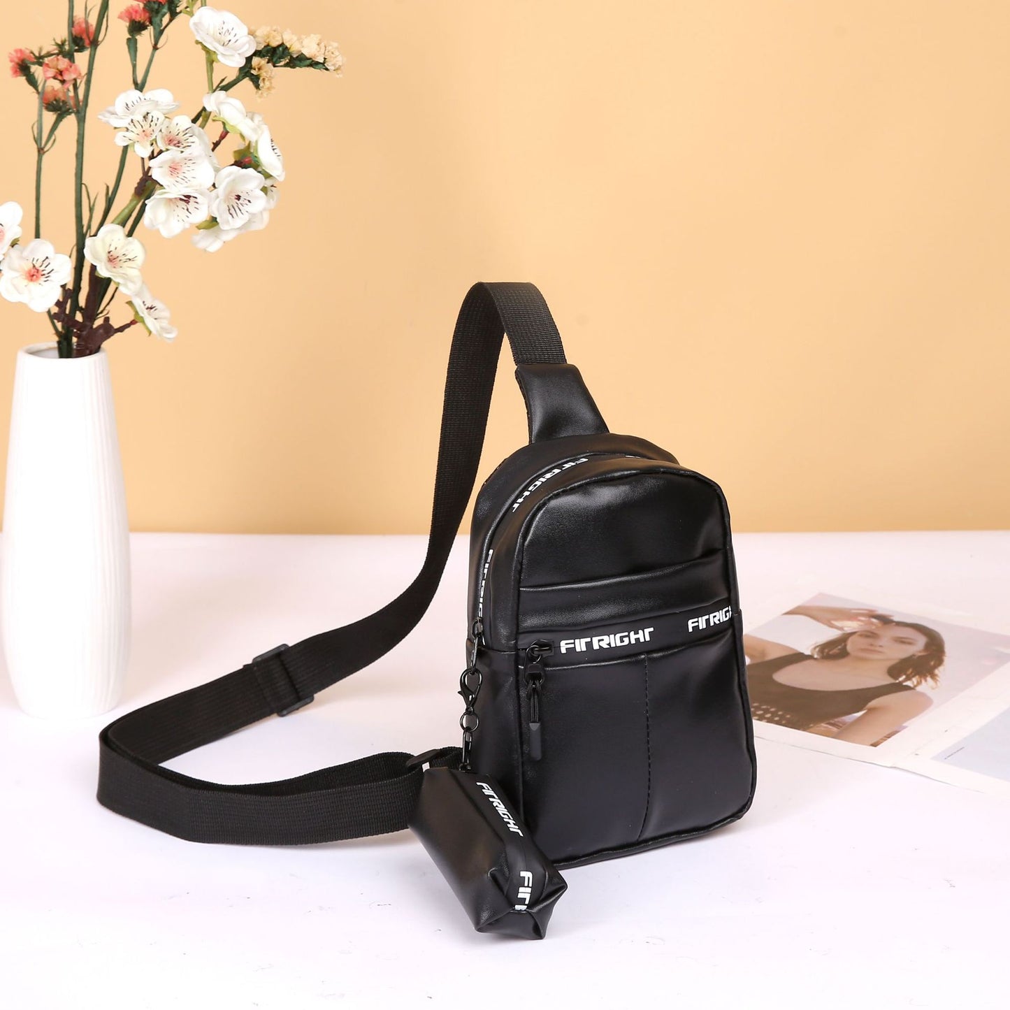 Women's Change Packet Hanging Trendy Fashion Solid Waist Packs