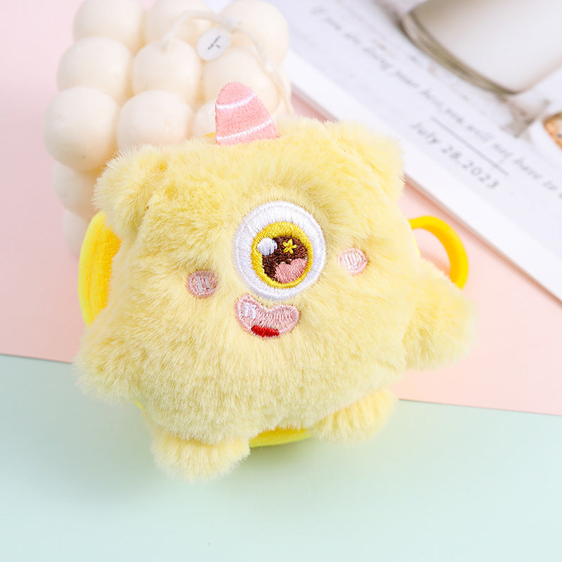 Plush Monster Pendant Storage Small Ornaments Prize Coin Purses