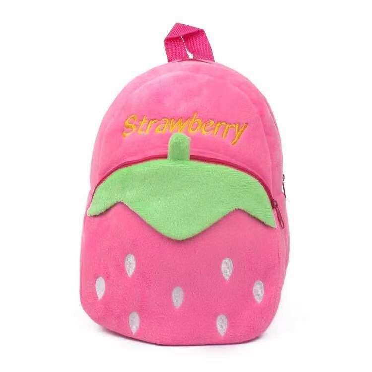 Children's Cute Plush Early Education Park Cartoon Kindergarten School Bags