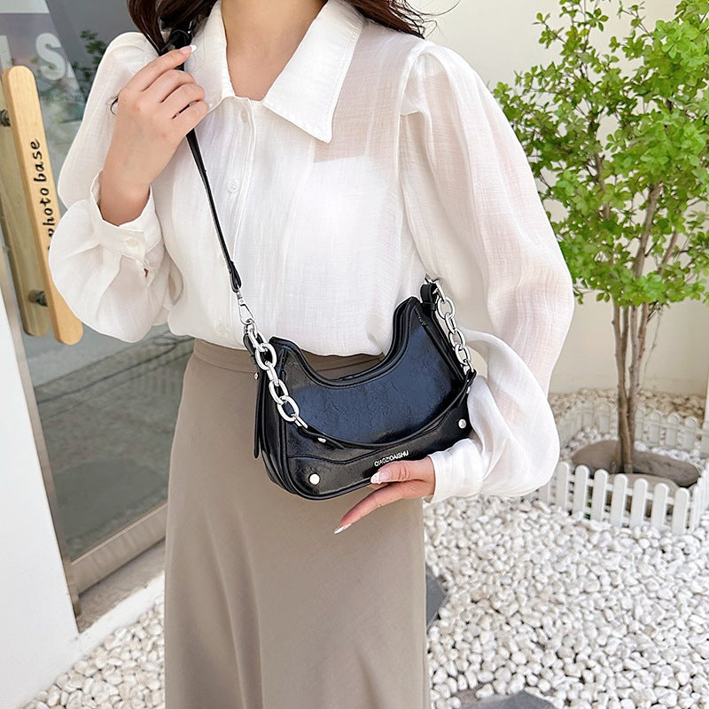 Women's Underarm Summer High-grade Fashion Minority Design Shoulder Bags