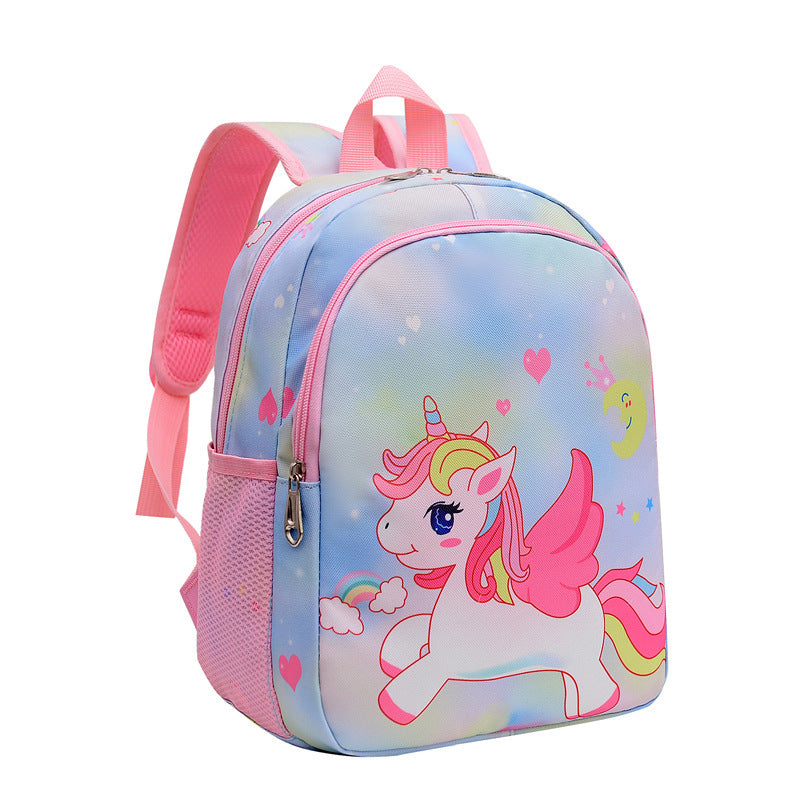 Children's Cute Mermaid Burden Reduction Unicorn Kindergarten School Bags