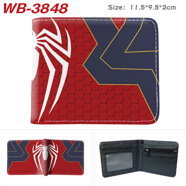 Women's & Men's & Series Super Hero Derivatives Cartoon Full Men's Wallets