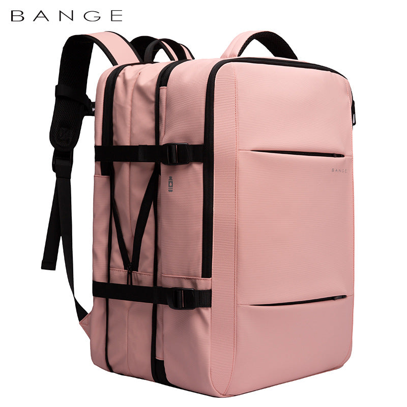 Men's Bange Business College Waterproof Large Capacity Backpacks