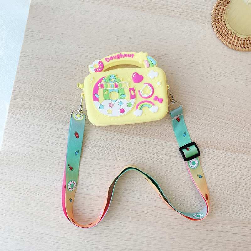 Children's Cute Cartoon Small Mini Silicone Melody Coin Purses