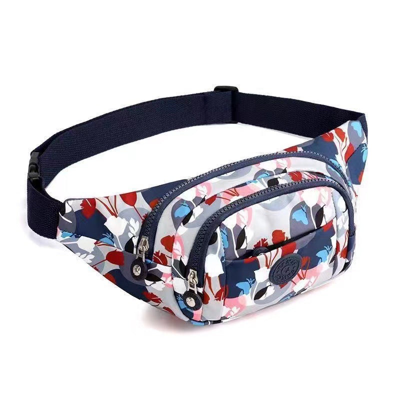 Women's Large Capacity Canvas Cell Small Summer Waist Packs