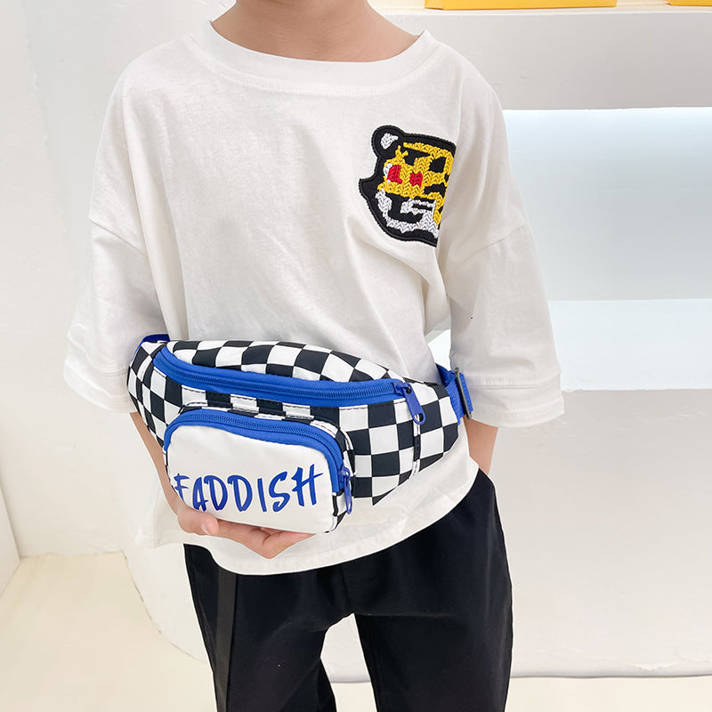 Children's Handsome Korean Style Going Out Change Children's Waist Packs