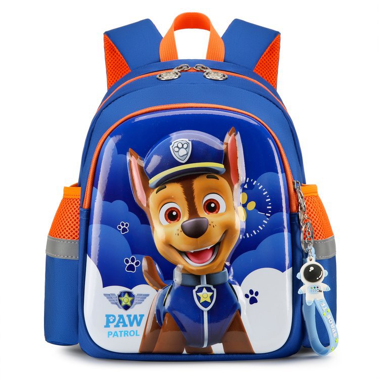 Boys Korean Style Cartoon Big Class Kindergarten School Bags