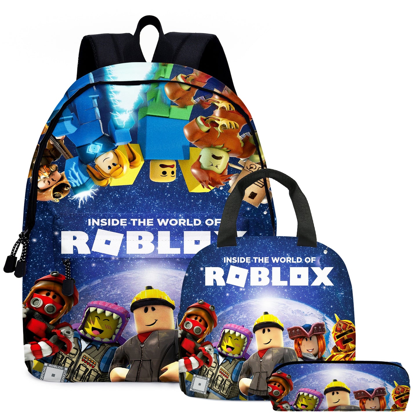 New Rob Two-piece Primary Anime Shoulders Elementary School Students' Schoolbags