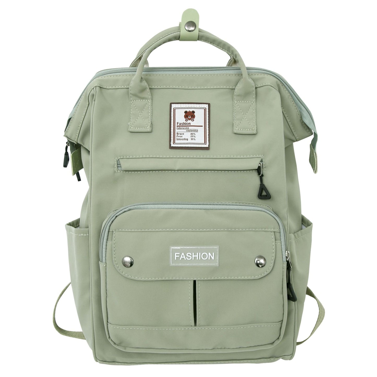 Women's & Men's & College Style Large Capacity Simple Backpacks