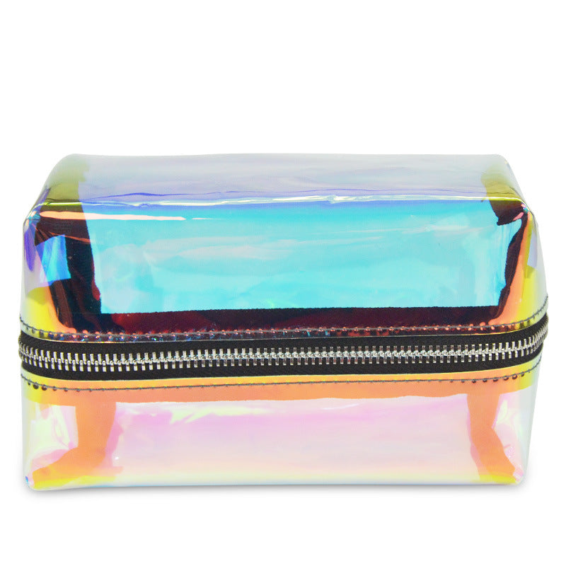 Crystal Waterproof Storage Candy Color Laser Cosmetic Bags