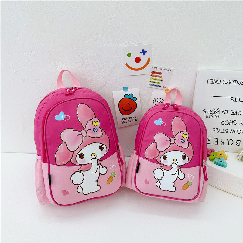 Children's Cartoon Cute Clow Portable Burden Alleviation Kindergarten School Bags