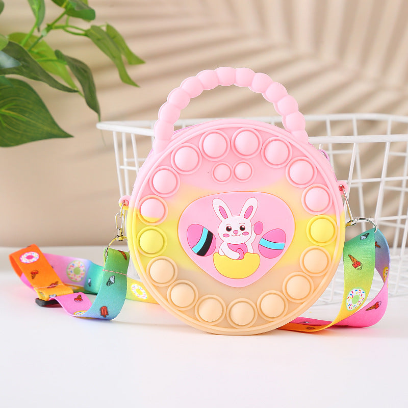 Killer Pioneer Cartoon Princess Silicone Decompression Coin Purses