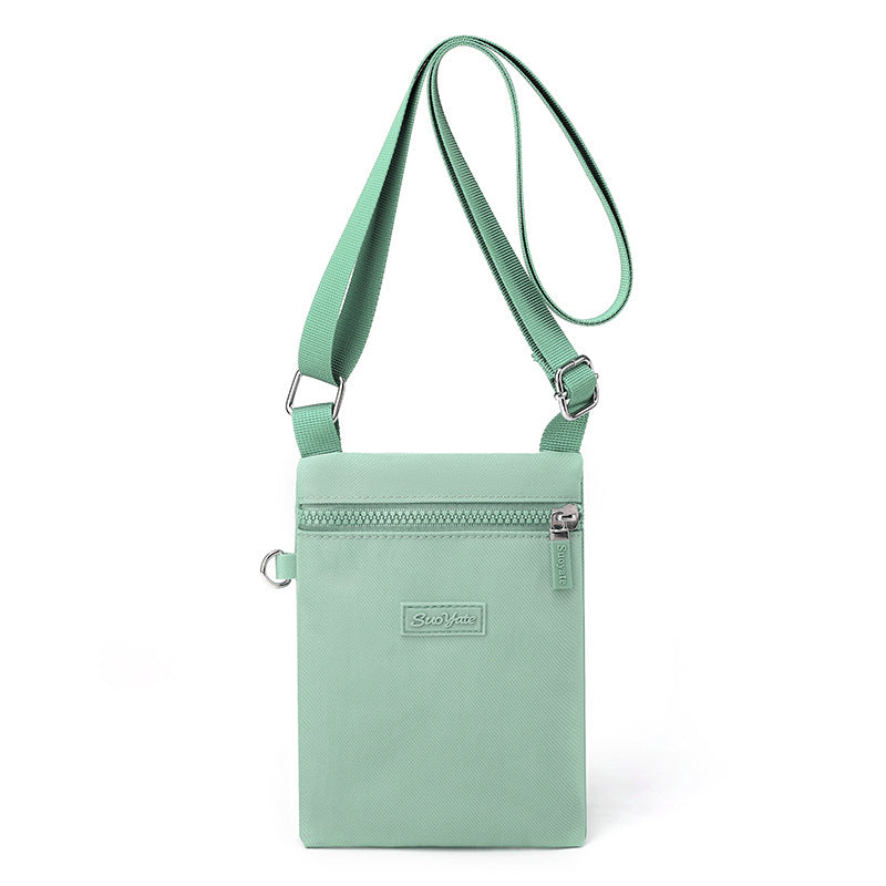 Women's Mobile Mini Small Korean Style Nylon Crossbody Bags