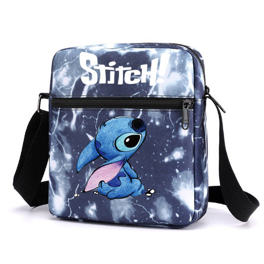 Comfortable Graceful Star Stitch Lunch Box Elementary School Students' Schoolbags