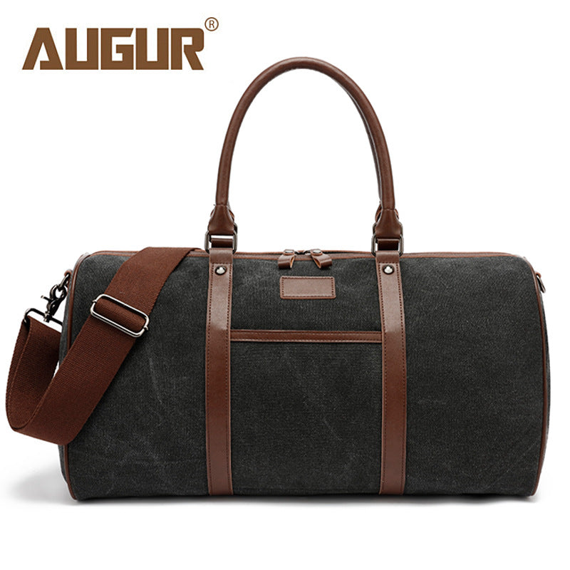 Men's Autumn Canvas Traveling Fan Neutral Dry Travel Bags