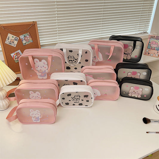 Women's Cartoon Wash Cute Large Capacity Good-looking Cosmetic Bags