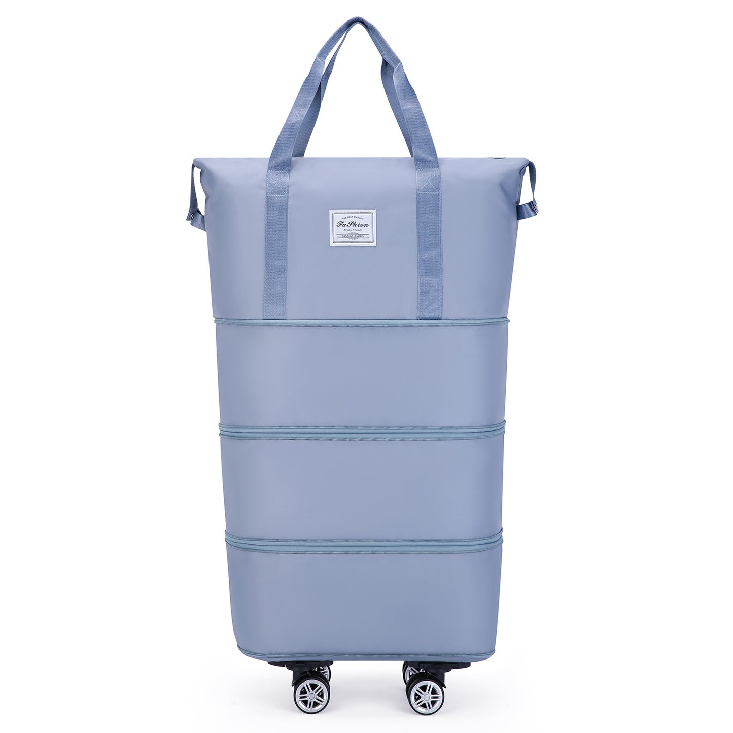 With Wheels Oversized Capacity Tote Expansion Travel Bags