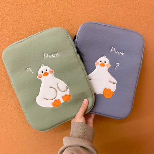 Design Pc Liner Cartoon Cute Duck Tablet Bags