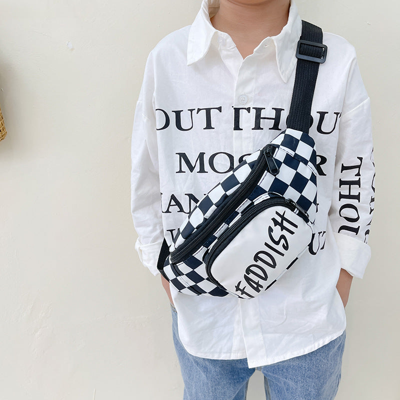 Children's Handsome Korean Style Going Out Change Children's Waist Packs