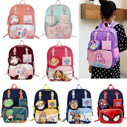 Children's Class Cute Cartoon Paw Patrol Boys Kindergarten School Bags