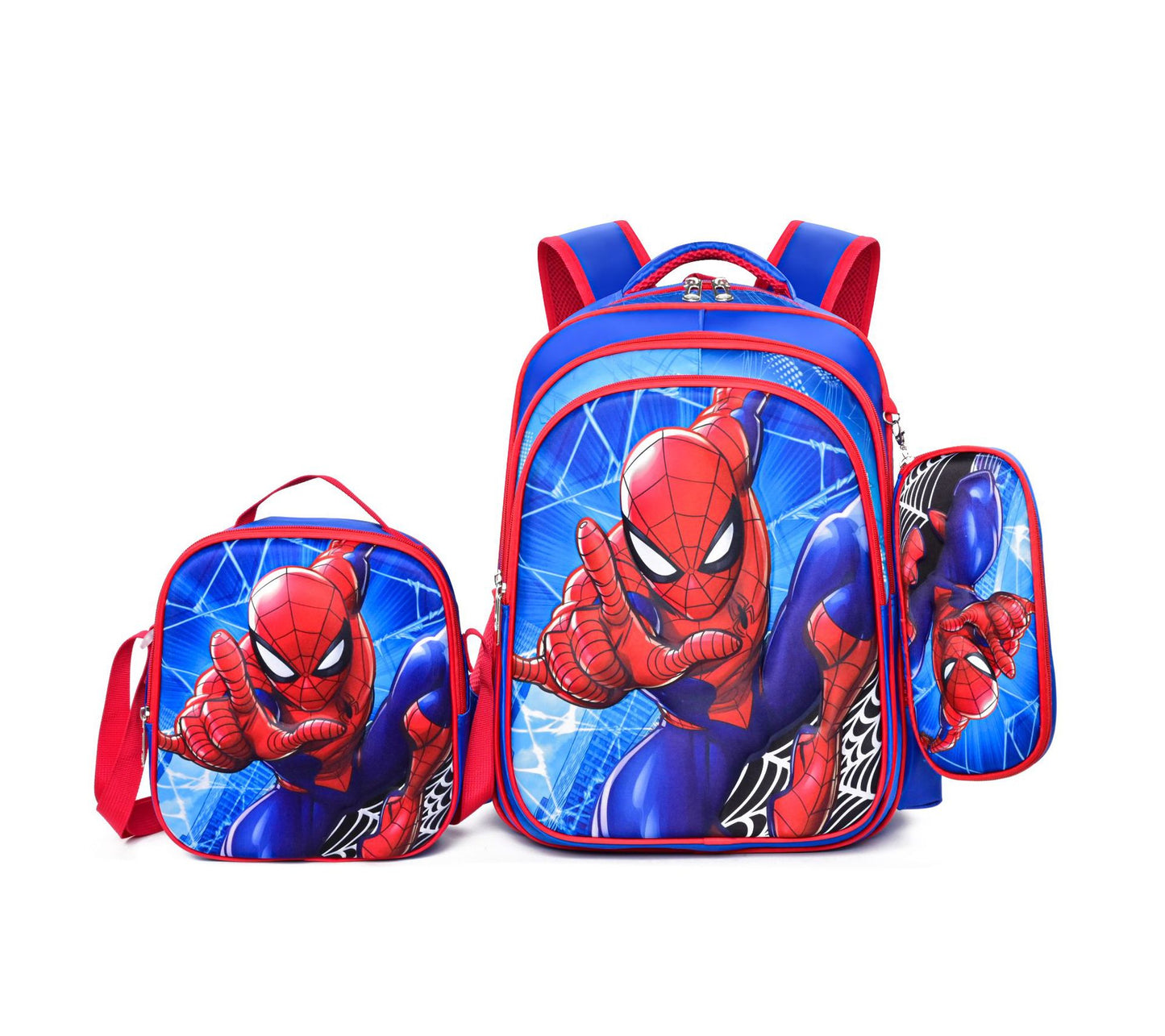 Cool Primary Set Cartoon Pencil Lunch Bags