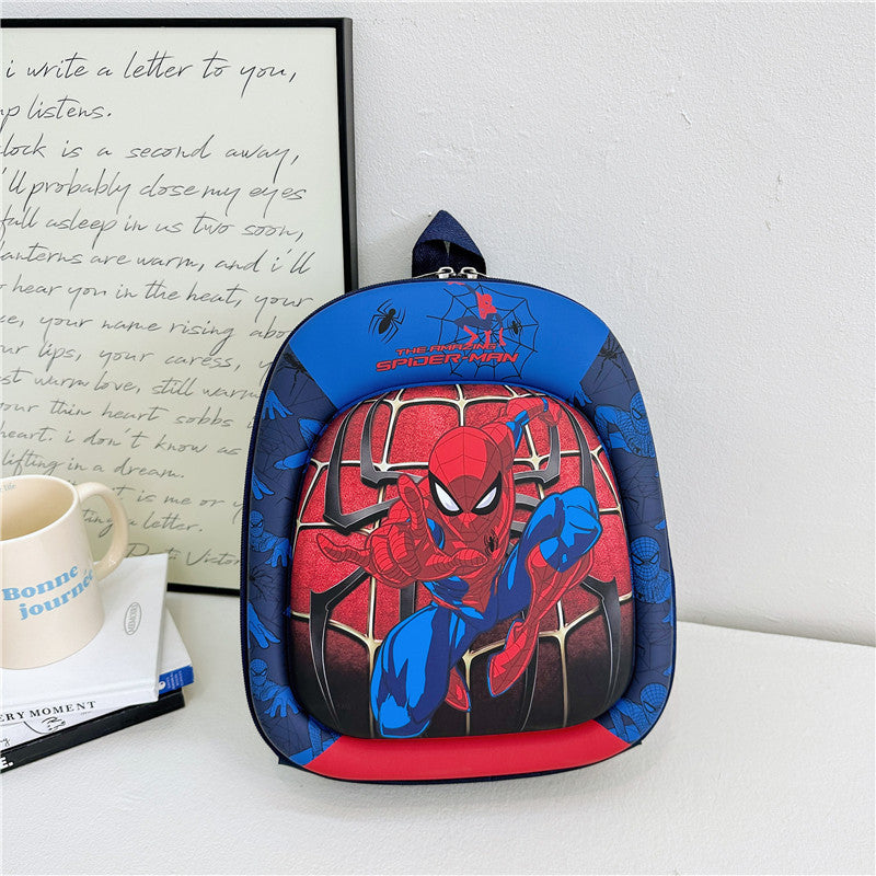 Children's Boys Cartoon Hard Shell Small Class Kindergarten School Bags