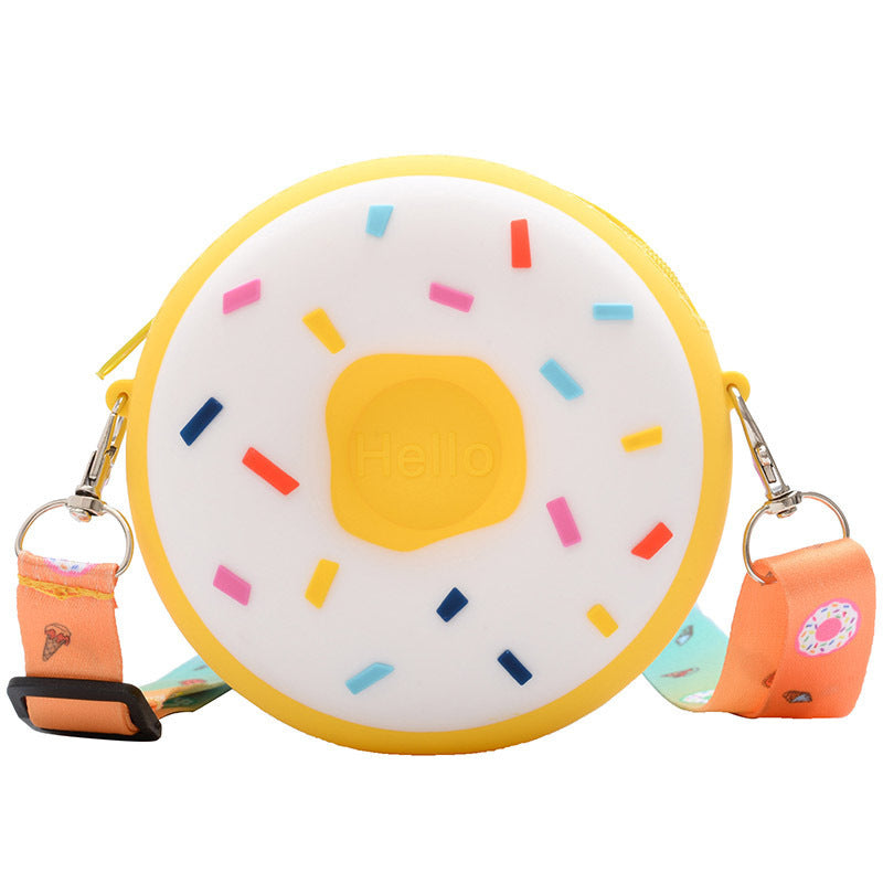 Mignon arc-en-ciel mode coréenne petits sacs à bandoulière pour enfants à la mode