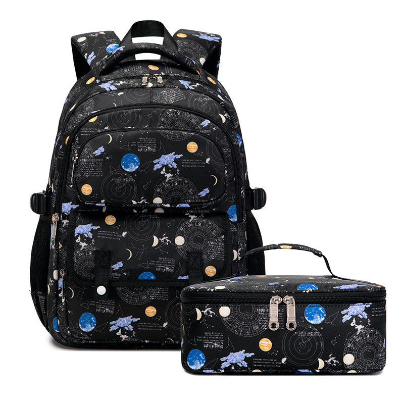 Men's For Primary Space Element Large Capacity Elementary School Students' Schoolbags