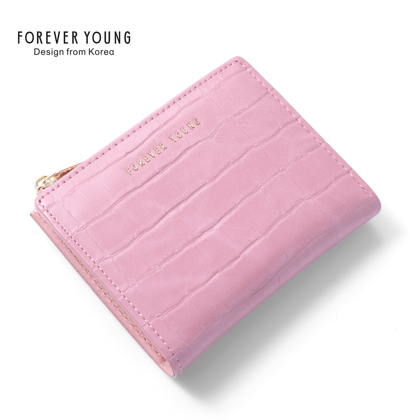 Women's Short Stone Pattern Fashion Simple Clutch Ladies Wallets