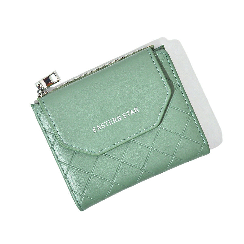 Women's Pretty Multifunctional Fashion Short Tide Ladies Wallets