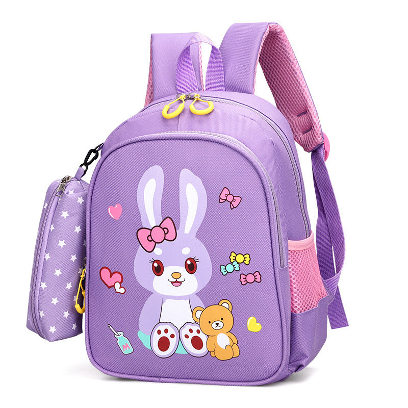 Children's Korean Oxford Cloth Boys Cute Fashionable Children's Backpacks