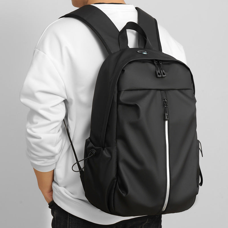 Men's College Computer Simple Lightweight Double Back Backpacks