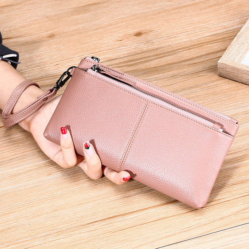 Women's Price Genuine Leather Lady Fashion Zipper Bags