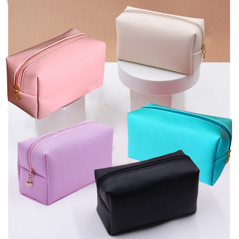 Women's Making Fashionable Portable Cosmetics Waterproof Toiletry Cosmetic Bags