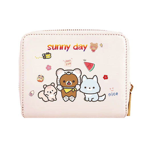 Women's Cute Advanced Compact Large Capacity Korean Coin Purses