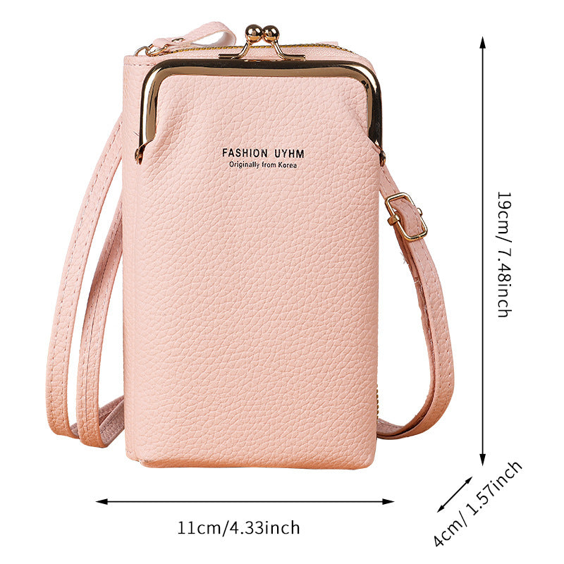 Women's Mobile Korean Fashion Small Multifunctional Cover Phone Bags