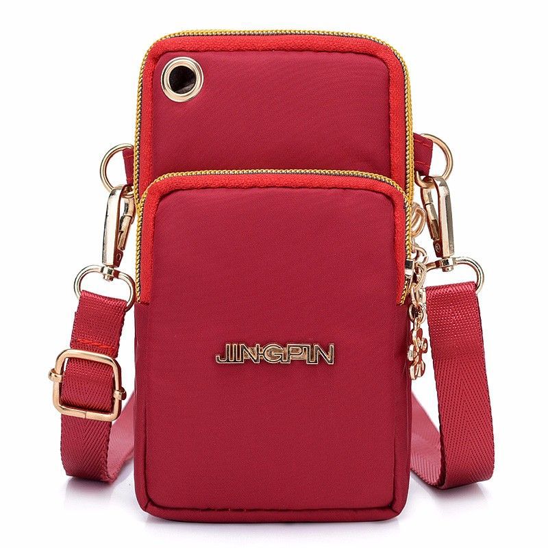 Women's Zipper Wrist Small Halter Mobile Big Phone Bags