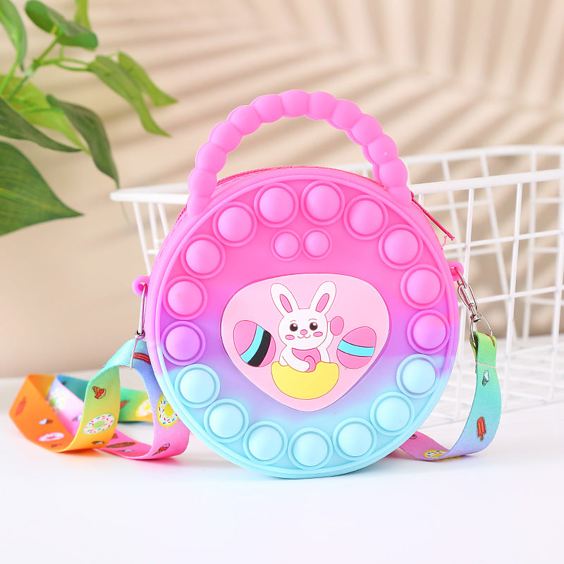 Killer Pioneer Cartoon Princess Silicone Decompression Coin Purses