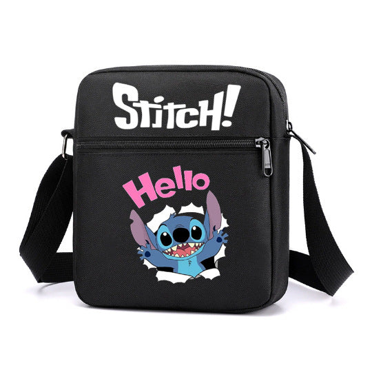 Comfortable Graceful Star Stitch Lunch Box Elementary School Students' Schoolbags