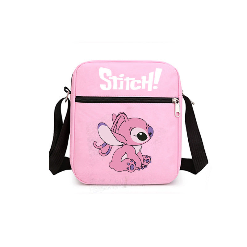 Comfortable Graceful Star Stitch Lunch Box Elementary School Students' Schoolbags