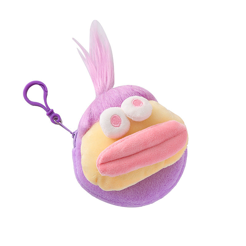 Cartoon Braid Sausage Mouth Potato Creative Purses