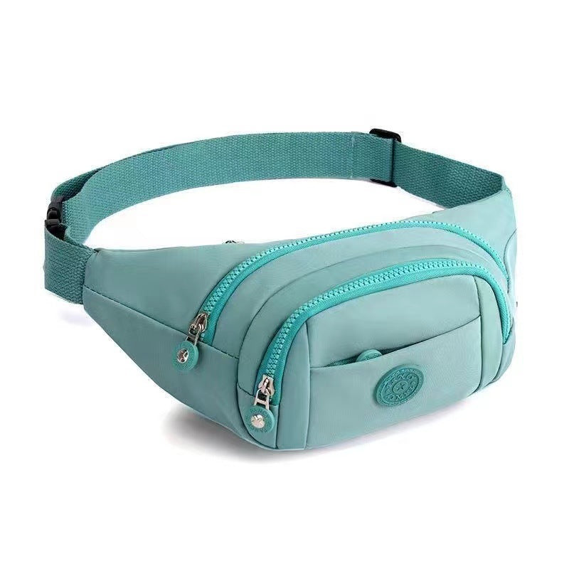 Women's Large Capacity Canvas Cell Small Summer Waist Packs