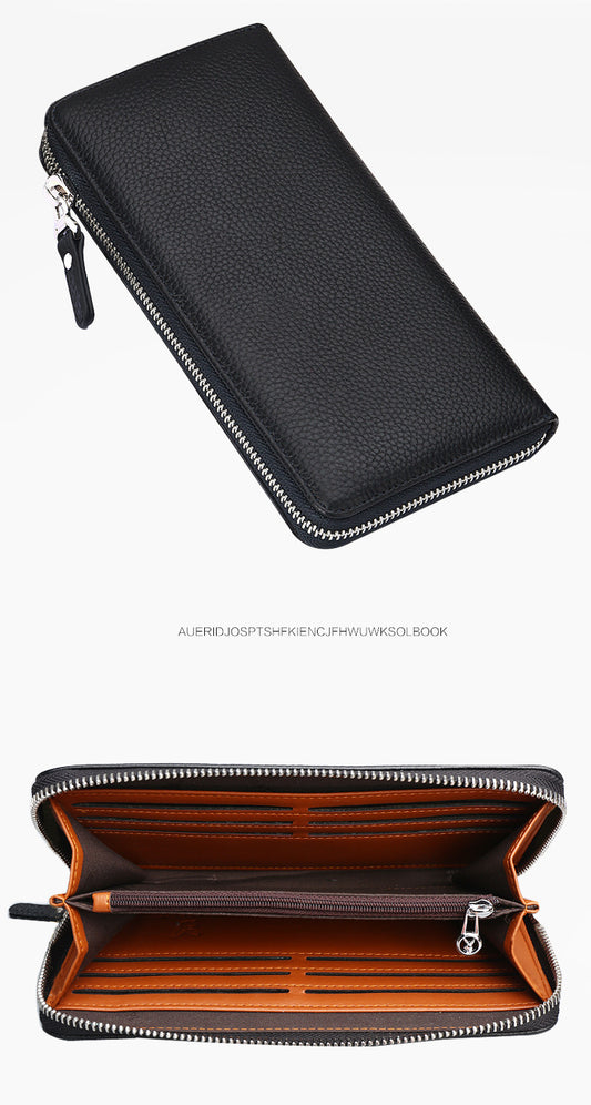 Men's Long Multiple Slots Clutch Order Men's Wallets